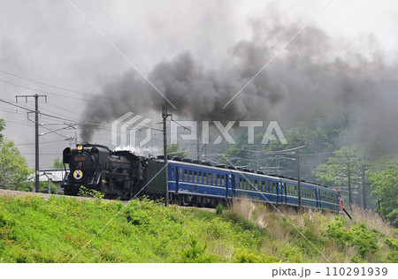 中央本線　長坂ー小淵沢　JR東日本　D51-498+12系+DE10-1698（高崎） 110291939