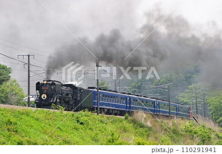 中央本線 長坂ー小淵沢 JR東日本 D51-498+12系+DE10-1698(高崎) 中央本線 長坂ー小淵沢 JR東日本 D51-498+12系+DE10-1698(高崎) 110291941