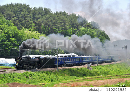 中央本線 長坂ー小淵沢 JR東日本 D51-498+12系+DE10-1698(高崎) 中央本線 長坂ー小淵沢 JR東日本 D51-498+12系+DE10-1698(高崎) 110291985