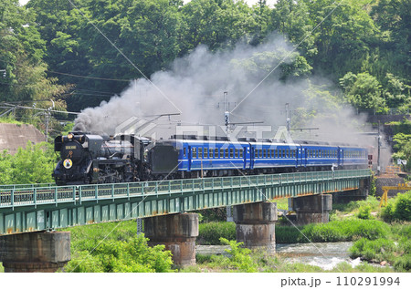 中央本線 塩崎ー韮崎 JR東日本 D51-498+12系+DE10-1698(高崎) 中央本線 塩崎ー韮崎 JR東日本 D51-498+12系+DE10-1698(高崎) 110291994