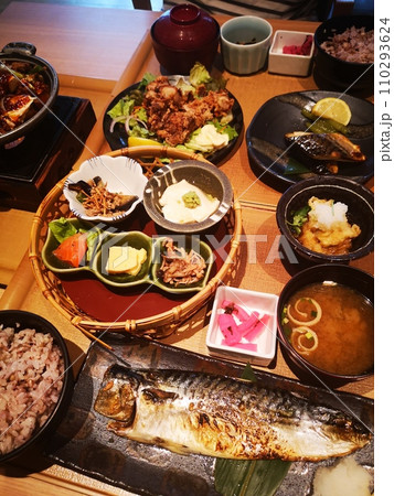 籠盛りご膳 110293624