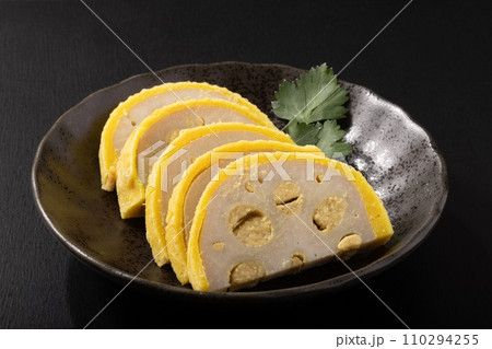 からし蓮根　（熊本県産） 110294255