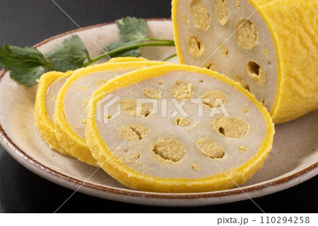 からし蓮根　（熊本県産） 110294258