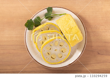 からし蓮根　（熊本県産） 110294259