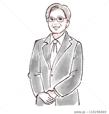 男性のイラスト素材 110296869