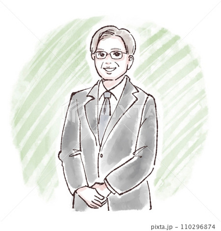 男性のイラスト素材 110296874