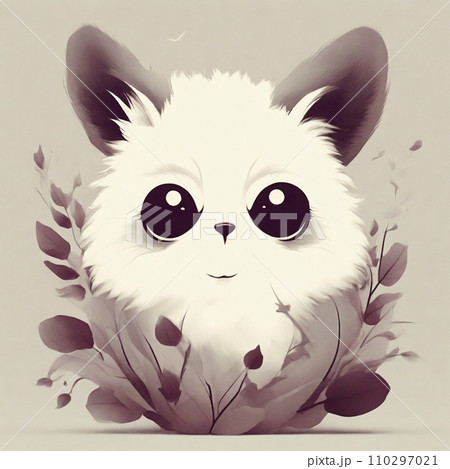 可愛い白い子猫 可愛い白い子猫 110297021