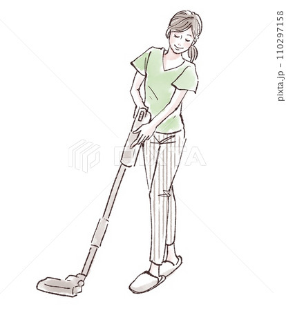 女性・女の子のイラスト素材 女性・女の子のイラスト素材 110297158