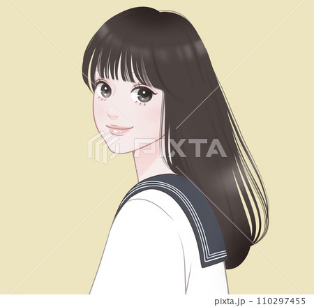 女性・女の子のイラスト素材 女性・女の子のイラスト素材 110297455