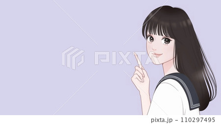 女性・女の子のイラスト素材 110297495