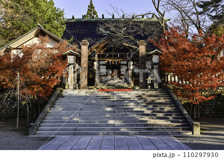 晩秋の宇多須神社 110297930