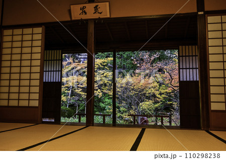 寺島蔵人邸の紅葉 110298238