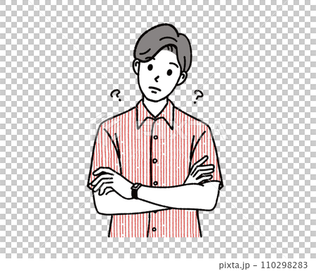 Illustration material of men 110298283