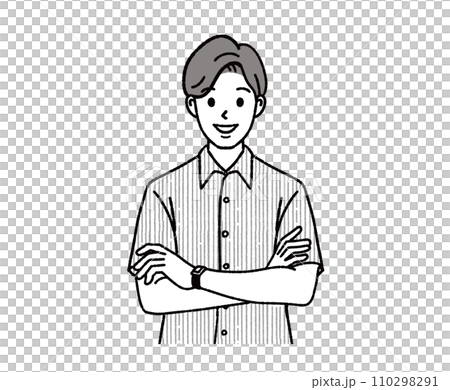 男人的插圖素材 110298291