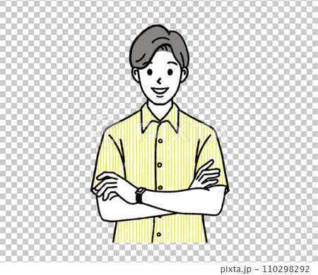男人的插圖素材 110298292