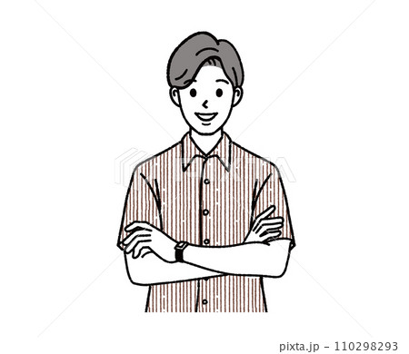 男性のイラスト素材 110298293
