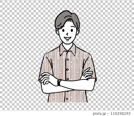 男性のイラスト素材 110298293