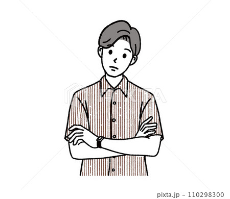 男性のイラスト素材 110298300