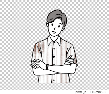 男性のイラスト素材 110298300