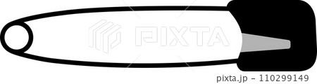 安全ピンのアイコン、透明背景 110299149