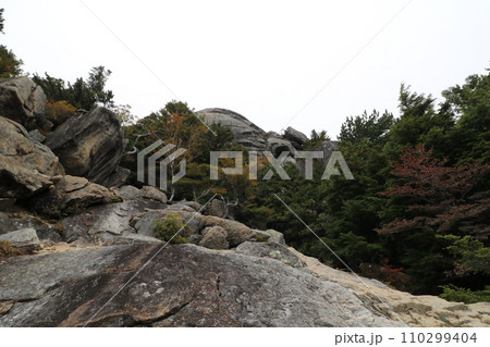 2023年10月の山梨県の金峰山の登山 110299404