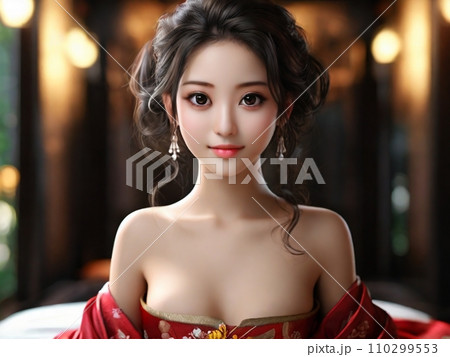 美しい女性　セクシー 110299553