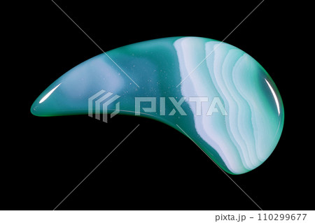 クリソプレーズ　自然が描く絵 110299677