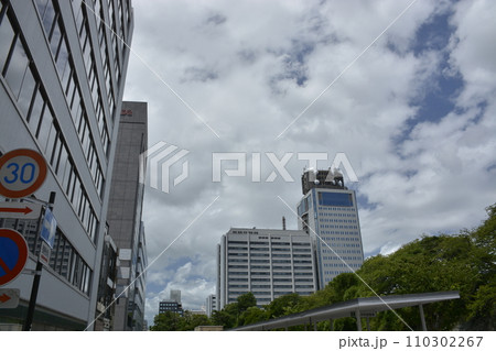 静岡市街地の都市風景 110302267