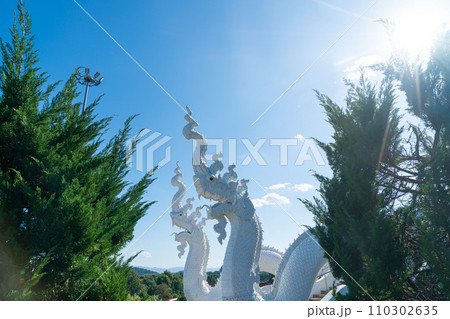 Wat Huay Pla Kang in Chiang Rai, Thailand Wat Huay Pla Kang in Chiang Rai, Thailand 110302635