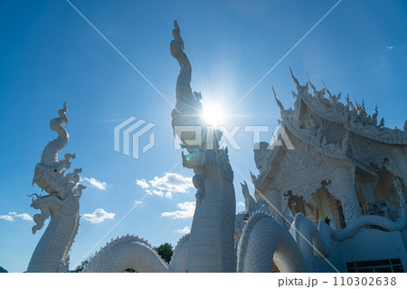 Wat Huay Pla Kang in Chiang Rai, Thailand Wat Huay Pla Kang in Chiang Rai, Thailand 110302638