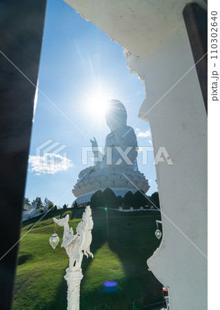Wat Huay Pla Kang in Chiang Rai, Thailand Wat Huay Pla Kang in Chiang Rai, Thailand 110302640