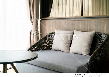 pillows decoration on sofa in a room 110302907