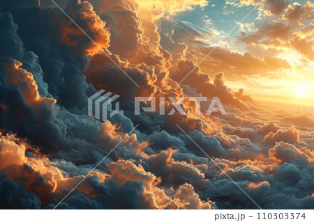 光輝く天国の門への道 壮大な永遠の平和への登り AI画像 33 光輝く天国の門への道 壮大な永遠の平和への登り AI画像 33 110303374