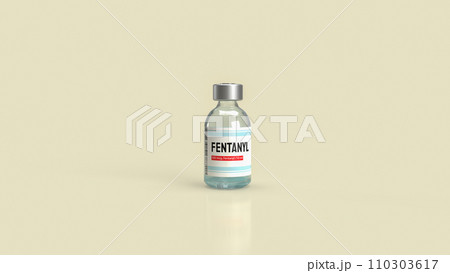 The fentanyl for medicine or drug concept 3d...のイラスト素材 [110303617] - PIXTA