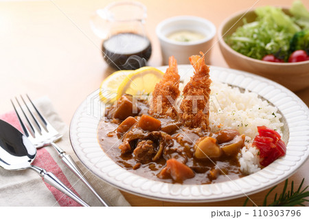 海老フライカレー 海老フライカレー 110303796