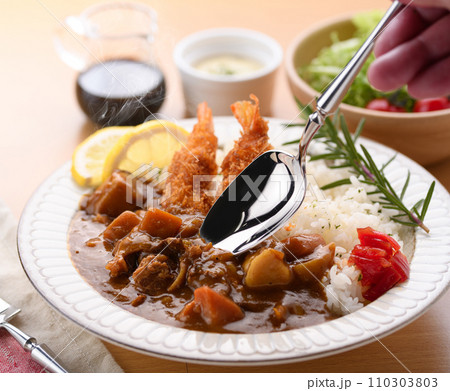 海老フライカレー 海老フライカレー 110303803