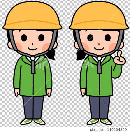 戴著頭盔的女孩 戴著頭盔的女孩 110304890