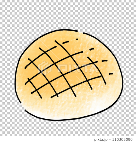 Loose simple melon bread single item analog style Loose simple melon bread single item analog style 110305090