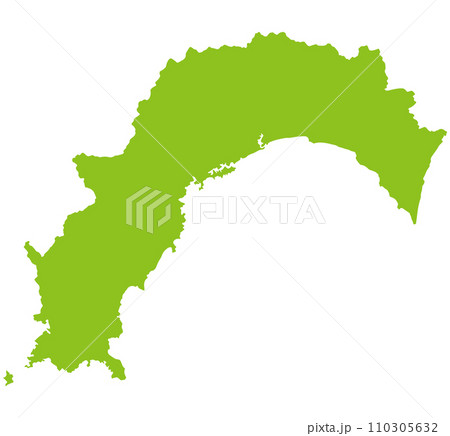 高知県　観光　地図　アイコン 110305632