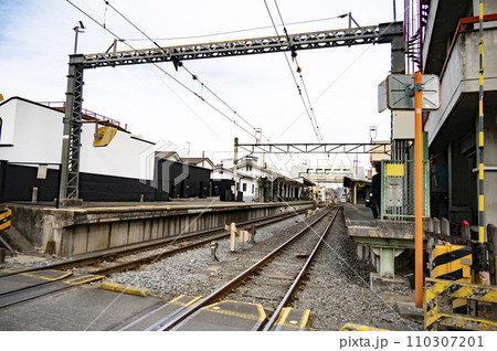 御花畑駅団子坂踏切 御花畑駅団子坂踏切 110307201