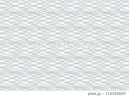 細線で作られたヘリンボーンのシームレス背景 110308605
