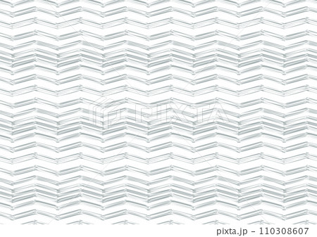 手描き風の線でできたヘリンボーンのシームレス背景 110308607