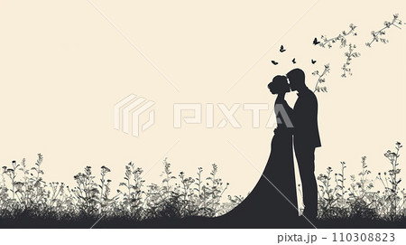 結婚式のイメージ：誓いのキス