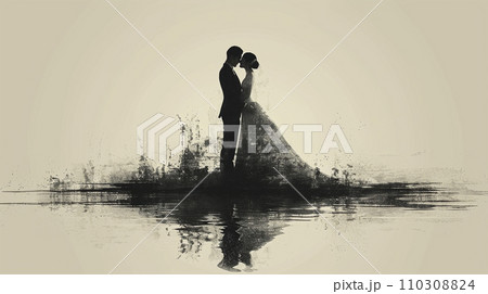 結婚式のイメージ：誓いのキス