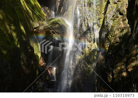 幽玄の雪彦山・虹ヶ滝 110310973