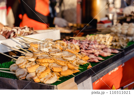 串焼き 海鮮 ホタテ 串焼き 海鮮 ホタテ 110311021