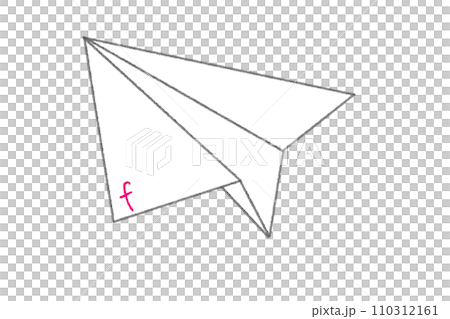 紙飛機字母 f 左 110312161