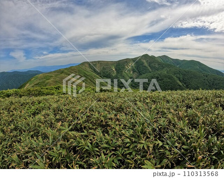 薬師岳からの小杉山・小鷲倉・和賀岳への稜線 薬師岳からの小杉山・小鷲倉・和賀岳への稜線 110313568