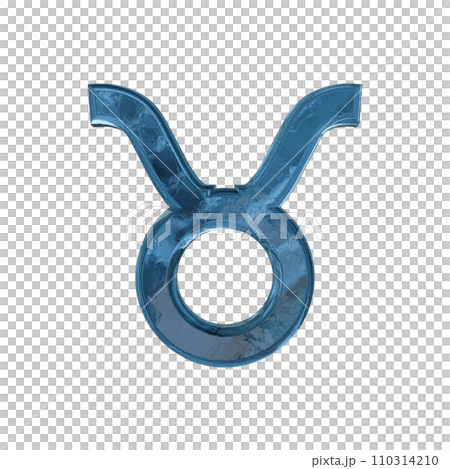 金牛座星座標記符號 3D 金牛座星座標記符號 3D 110314210