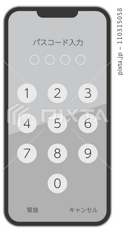 スマホなどの最新ガジェットのモックアップ 110315058